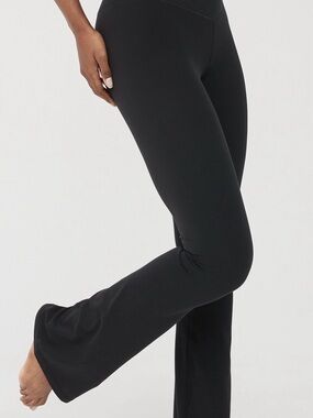 aerie Black Boot Cut Flare Leggings